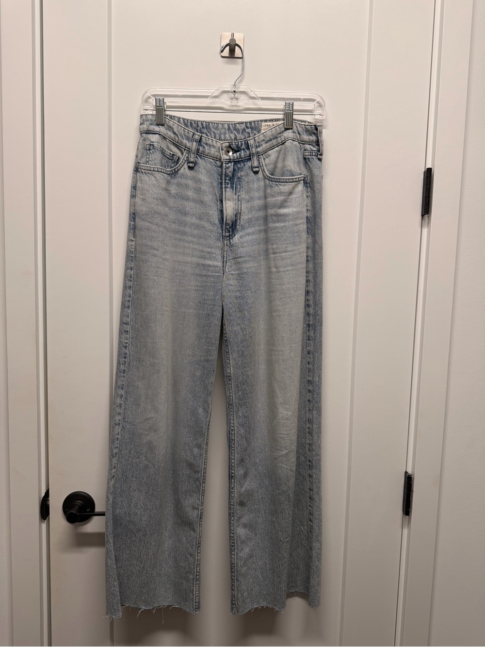 rag & bone Light Wash Straight-Leg Women's Jeans